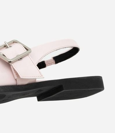 Zapatilla Slingback con Puntera Fina y Hebillas 4