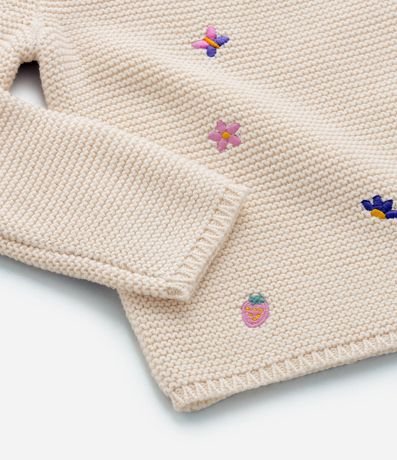 Suéter Infantil con Bordado Mini Mini Ícones - Talle 1 a 5 años 6