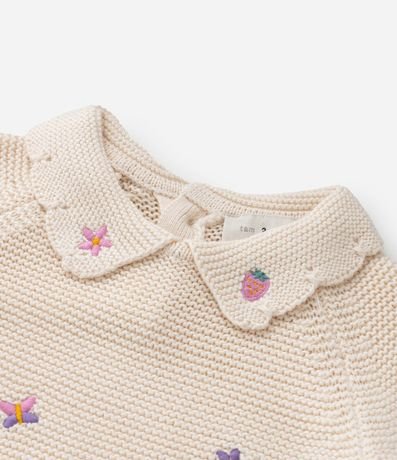 Suéter Infantil con Bordado Mini Mini Ícones - Talle 1 a 5 años 7