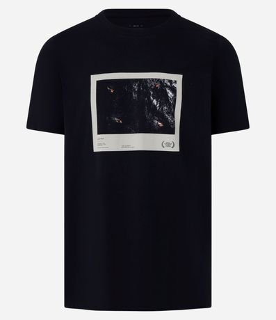 Remera Regular en Algodón Estampa Photoprint Mar 5