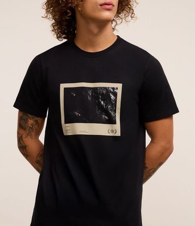 Remera Regular en Algodón Estampa Photoprint Mar 3