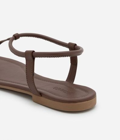 Sandalia Plana de Dedo con Cierre Elástico 5