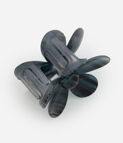 Pinza para el Pelo en Resina Margarita Efecto Mármol 2