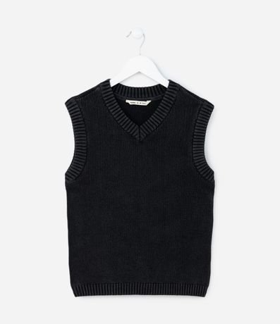 Chaleco Infantil Texturizado - Talle 5 a 14 años