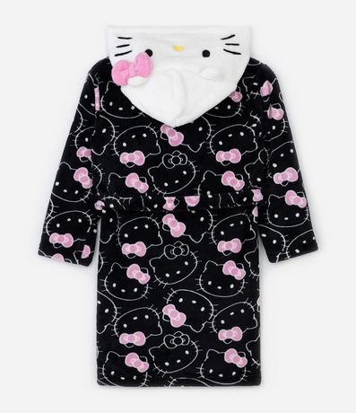 Bata de Baño Infantil Calentito Estampa Hello Kitty - Talle 3 a 16 años 2