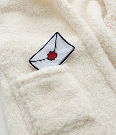 Bata de Baño Infantil en Sherpa con Estampa Harry Potter - Tam5 al 16 5