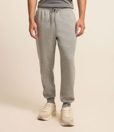 Pantalón Deportivo Básico en Algodón Felpudo 2