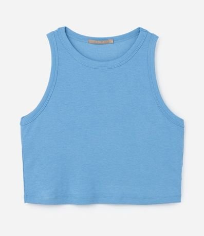 Blusa Cropped en Rib Curve & Plus Size 4