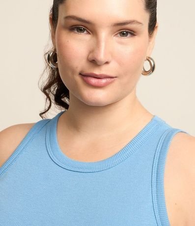 Blusa Cropped en Rib Curve & Plus Size 3