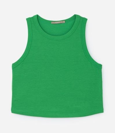 Blusa Cropped en Rib Curve & Plus Size 4