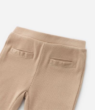 Pantalón Flare Infantil Acanalada - Talle 1 a 5 años 4