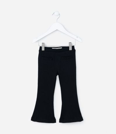 Pantalón Flare Infantil Acanalada - Talle 1 a 5 años