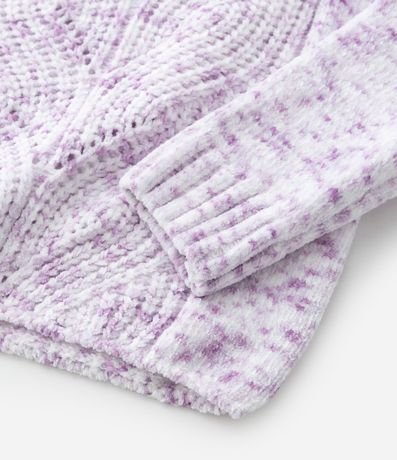 Suéter Infantil en Chenille con Textura - Talle 1 a 5 años 4