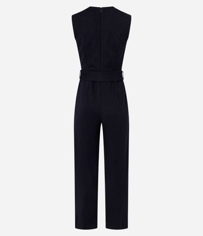 Mono en Ponto Roma Estampa Raya de Tiza 2