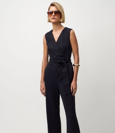 Mono en Ponto Roma Estampa Raya de Tiza 1