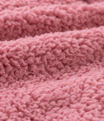 Saco Cerrado Infantil en Sherpa con Capucha de Orejitas - Talle 5 a 14 años 4