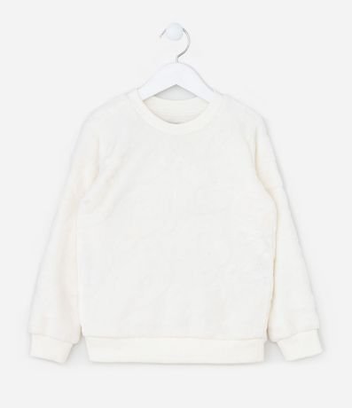 Buzo Infantil Calentito en Fleece con Textura - Talle 1 a 5 años