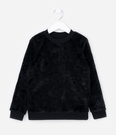 Buzo Infantil Calentito en Fleece con Textura - Talle 1 a 5 años