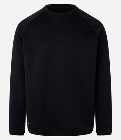 Suéter Deportivo en Doble Faz con Textura 6