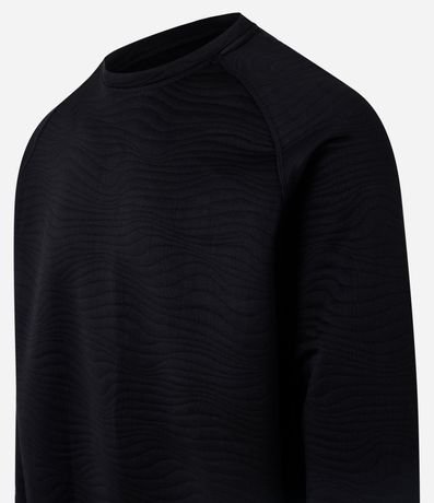 Suéter Deportivo en Doble Faz con Textura 7