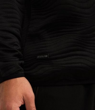 Suéter Deportivo en Doble Faz con Textura 4