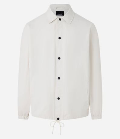 Campera en Poliamida con Botón a Presión 6