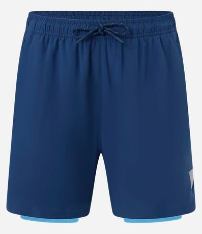 Bermuda Deportiva con Short de Compresión 8