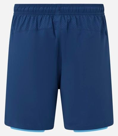 Bermuda Deportiva con Short de Compresión 9