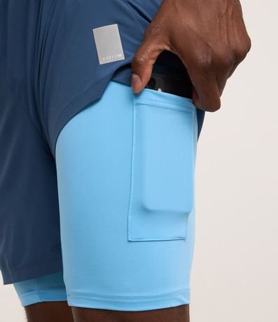 Bermuda Deportiva con Short de Compresión 4