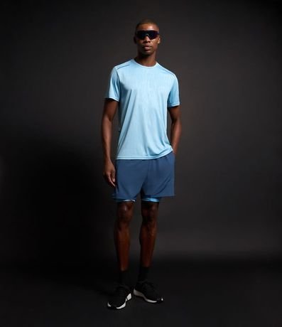 Bermuda Deportiva con Short de Compresión 5