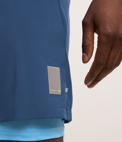 Bermuda Deportiva con Short de Compresión 6