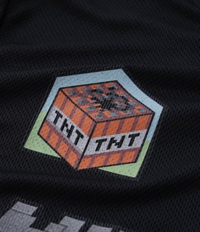 Remera Deportiva Infantil con Estampa Minecraft - Talle 5 a 14 años 6
