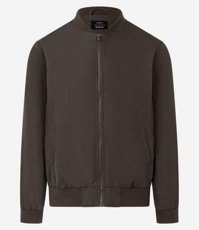 Campera Bomber Aberta con Cremallera 7