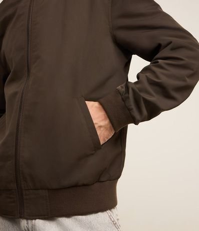 Campera Bomber Aberta con Cremallera 4