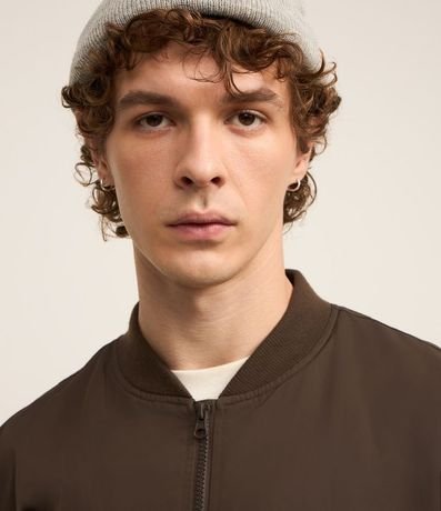 Campera Bomber Aberta con Cremallera 6