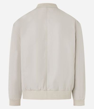 Campera Bomber Aberta con Cremallera 7