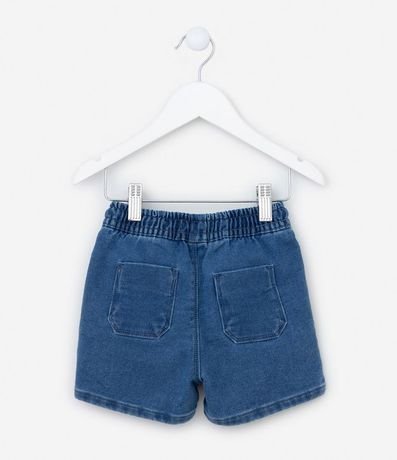 Bermuda Infantil Jeans con Lazo - Talle 1 a 5 años 2