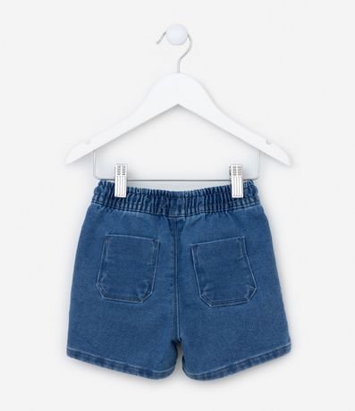 Bermuda Infantil Jeans con Lazo - Talle 1 a 5 años 4