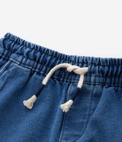 Bermuda Infantil Jeans con Lazo - Talle 1 a 5 años 4