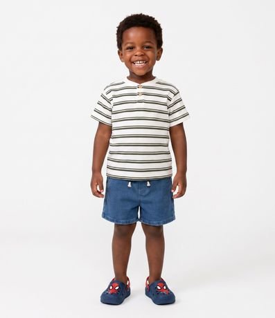 Bermuda Infantil Jeans con Lazo - Talle 1 a 5 años