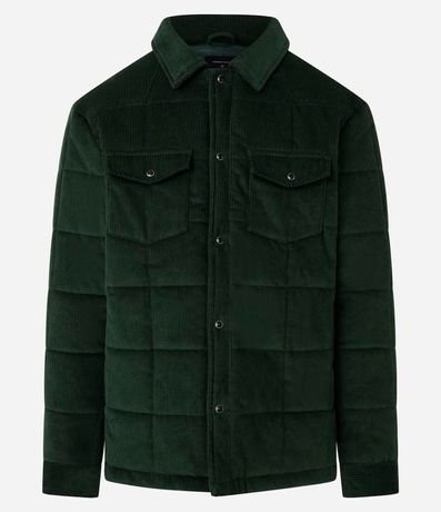 Campera de Terciopelo Cotele con dos Bolsillos de Solapa 8