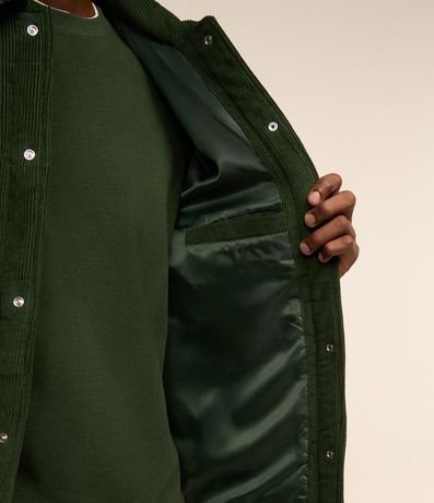 Campera de Terciopelo Cotele con dos Bolsillos de Solapa 4