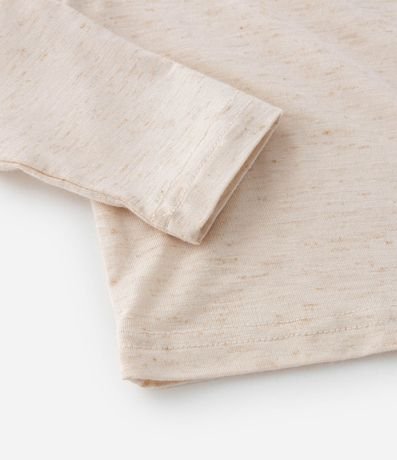 Blusa Infantil con Manga Abullonada y Cuello Alto - Talle 1 a 5 años 4