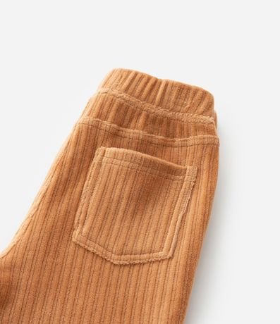 Pantalón Flare Infantil en Terciopelo Cotelê - Talle 1 a 5 años 4