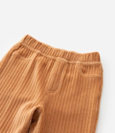 Pantalón Flare Infantil en Terciopelo Cotelê - Talle 1 a 5 años 5