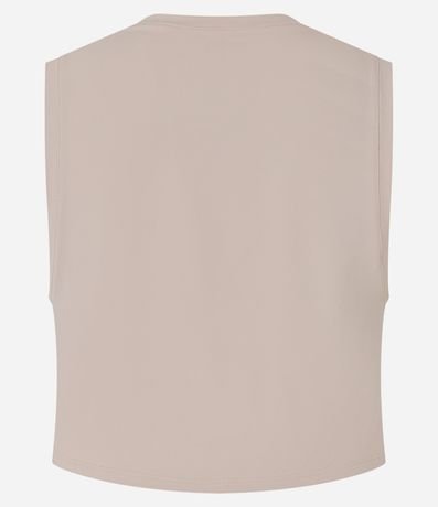 Musculosa Cropped Deportiva en Poliamida 5