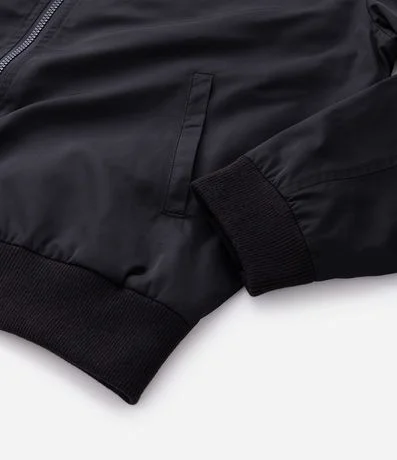 Campera Bomber Aberta con Cremallera 11