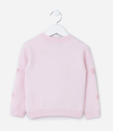 Suéter Infantil en Punto con Bordado en Lentejuelas - Talle 1 a 5 años 2