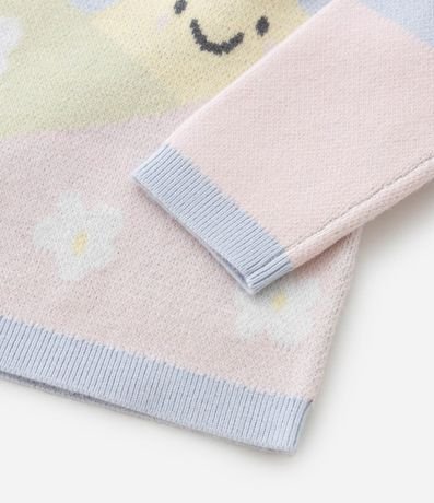 Suéter Infantil con Estampa Solecito Feliz - Talle 0 a 18 meses 5