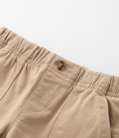 Pantalón Recto Infantil en Sarga con Bolsillos - Talle 1 a 5 años 8